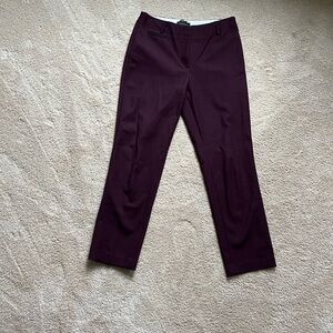Chic Talbots Newport Burgundy Trousers